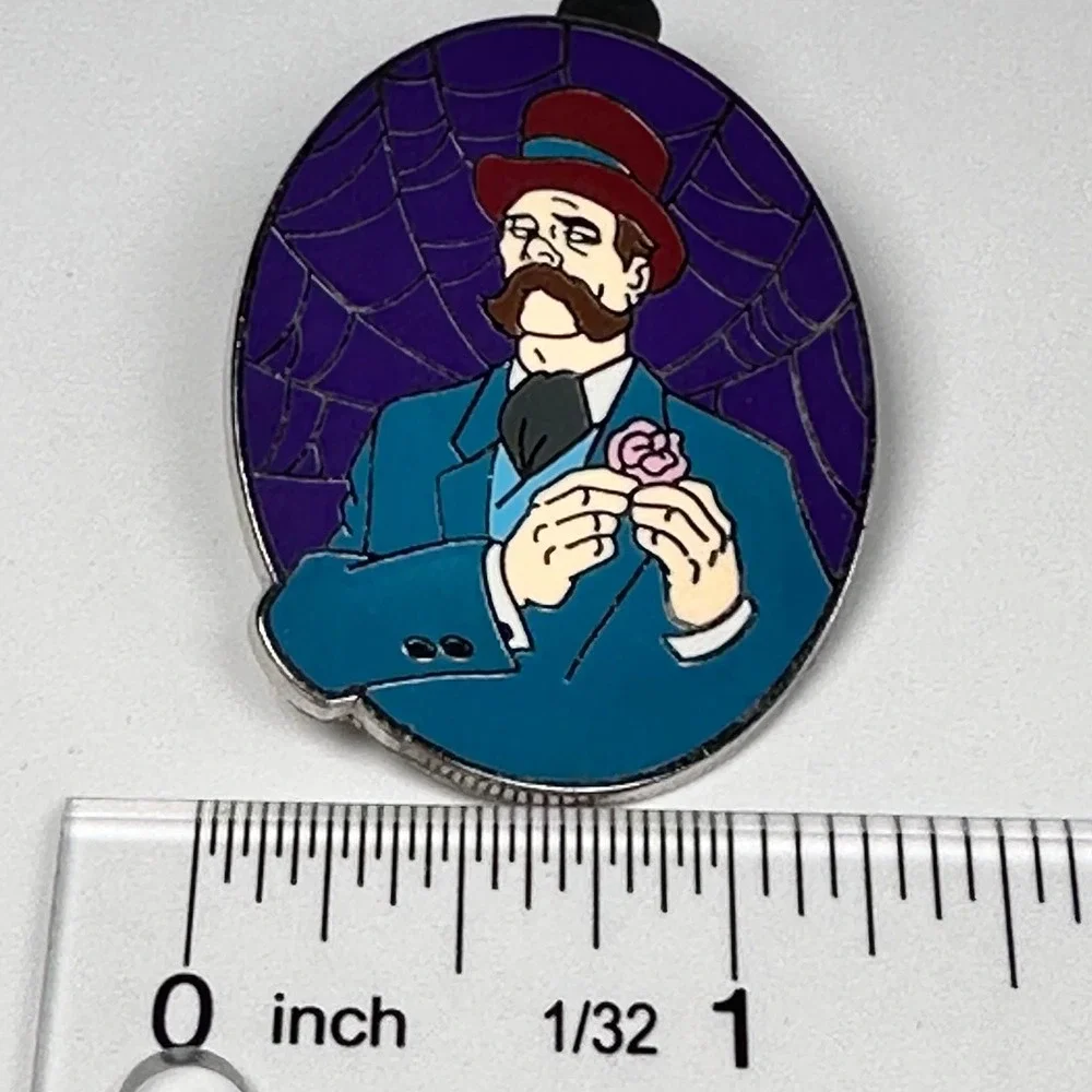 Haunted Mansion GEORGE Groom Friday the 13th Disney Pin Limited Edition 2000 #4